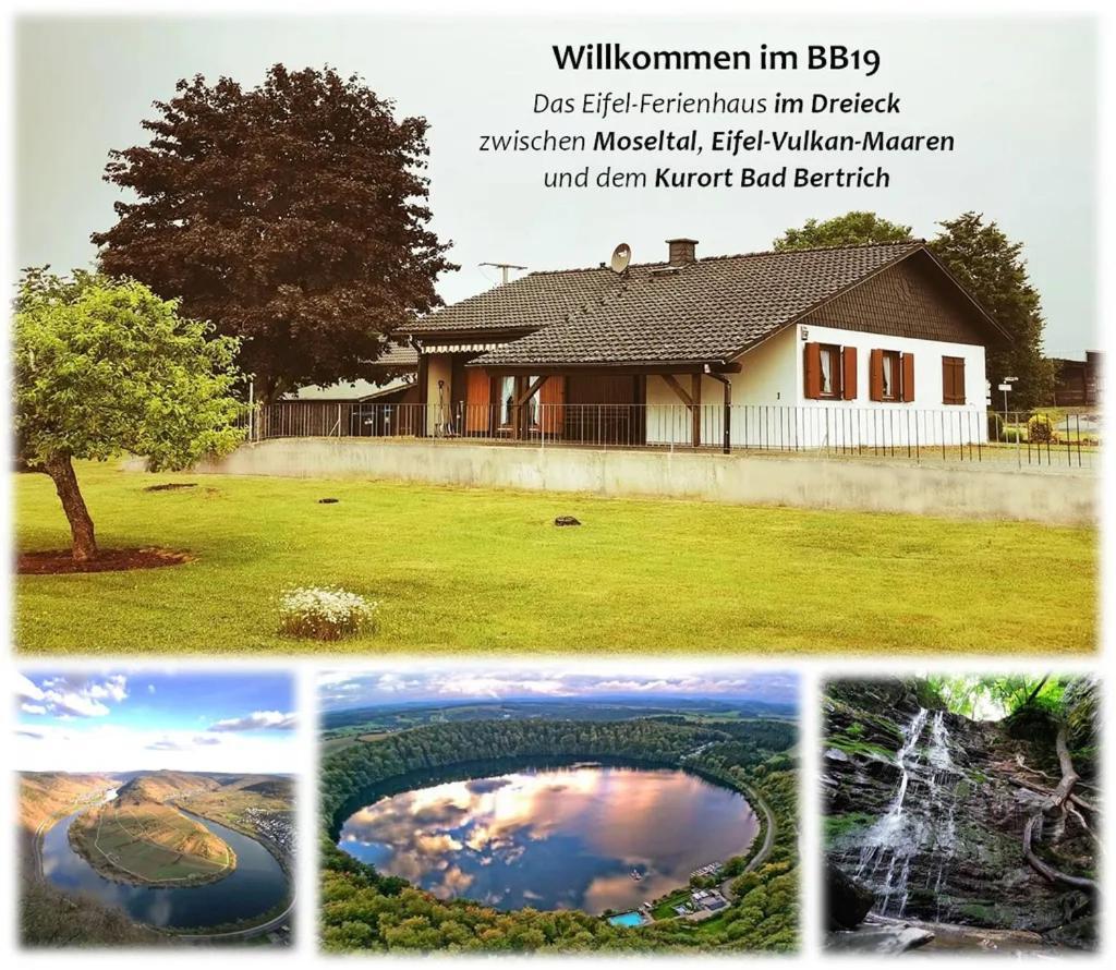 Bb19 Eifel-Ferienhaus Am Moseltal Mit Saunahaus Beuren  Exterior photo